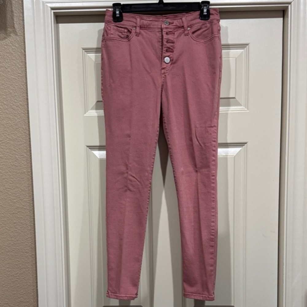 a.n.a High Rise Ankle Skinny Jeans - Dusty Mauve Pink (Size 4)